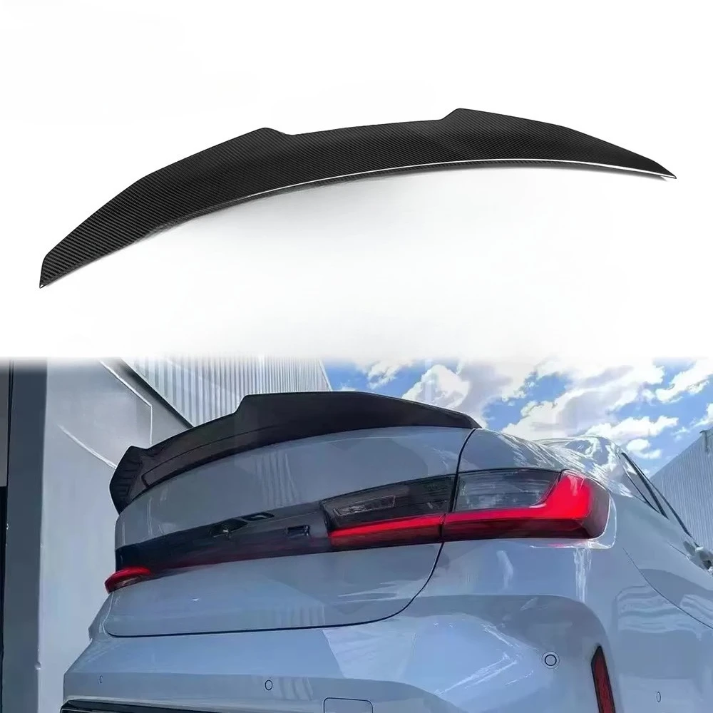 

G80 G82 G20 G22 M3 M4 3 Series 4 Series Spoiler Ducktail Rear Lip Trunk Rear WingDry Carbon Fiber PSM Style Rear Wing