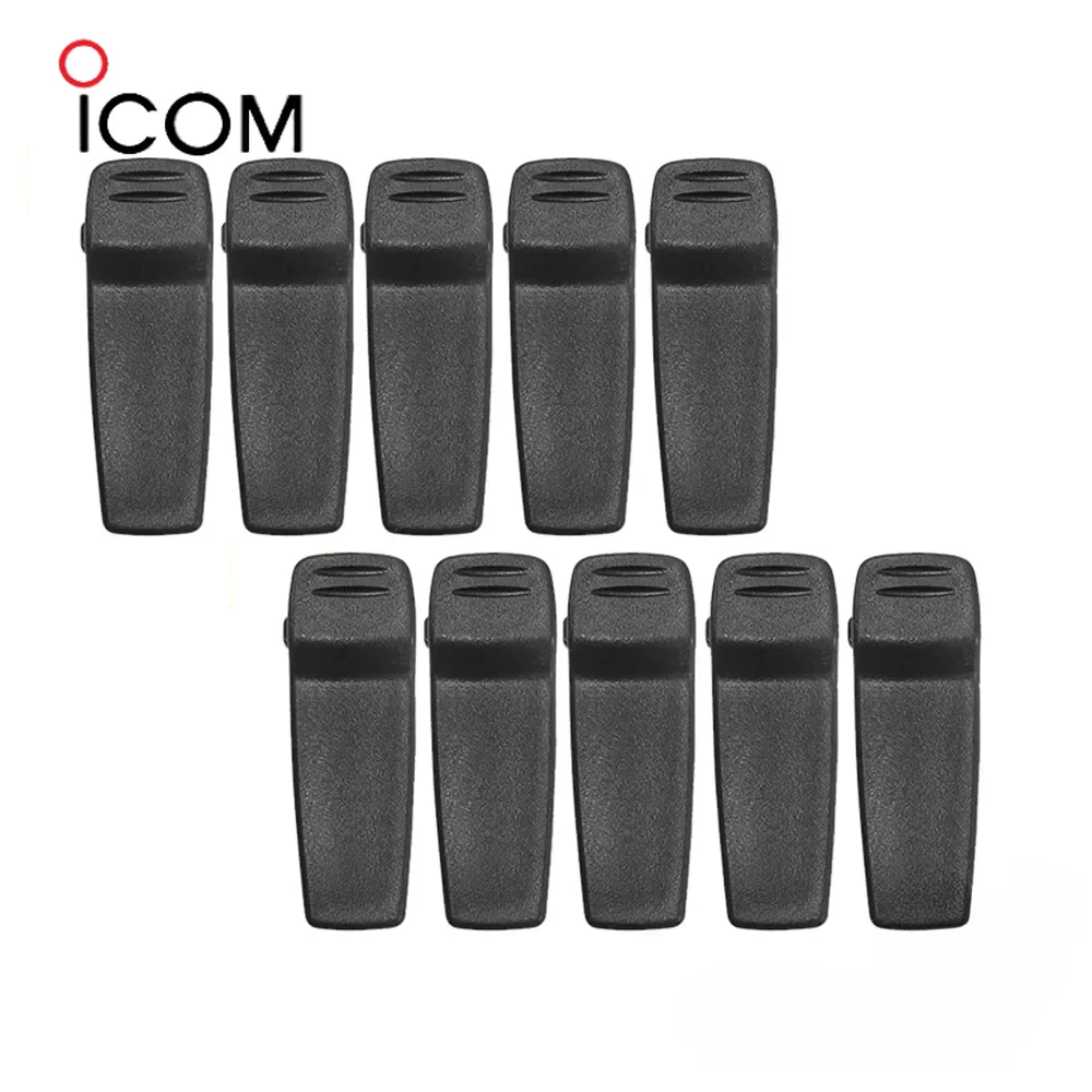 Clip de cinturón de piezas para walkie-talkie Icom MB-94, Radio bidireccional, 10 IC-F3162, F4011, F4021, F14, F24, F44, F80, F70, F4061