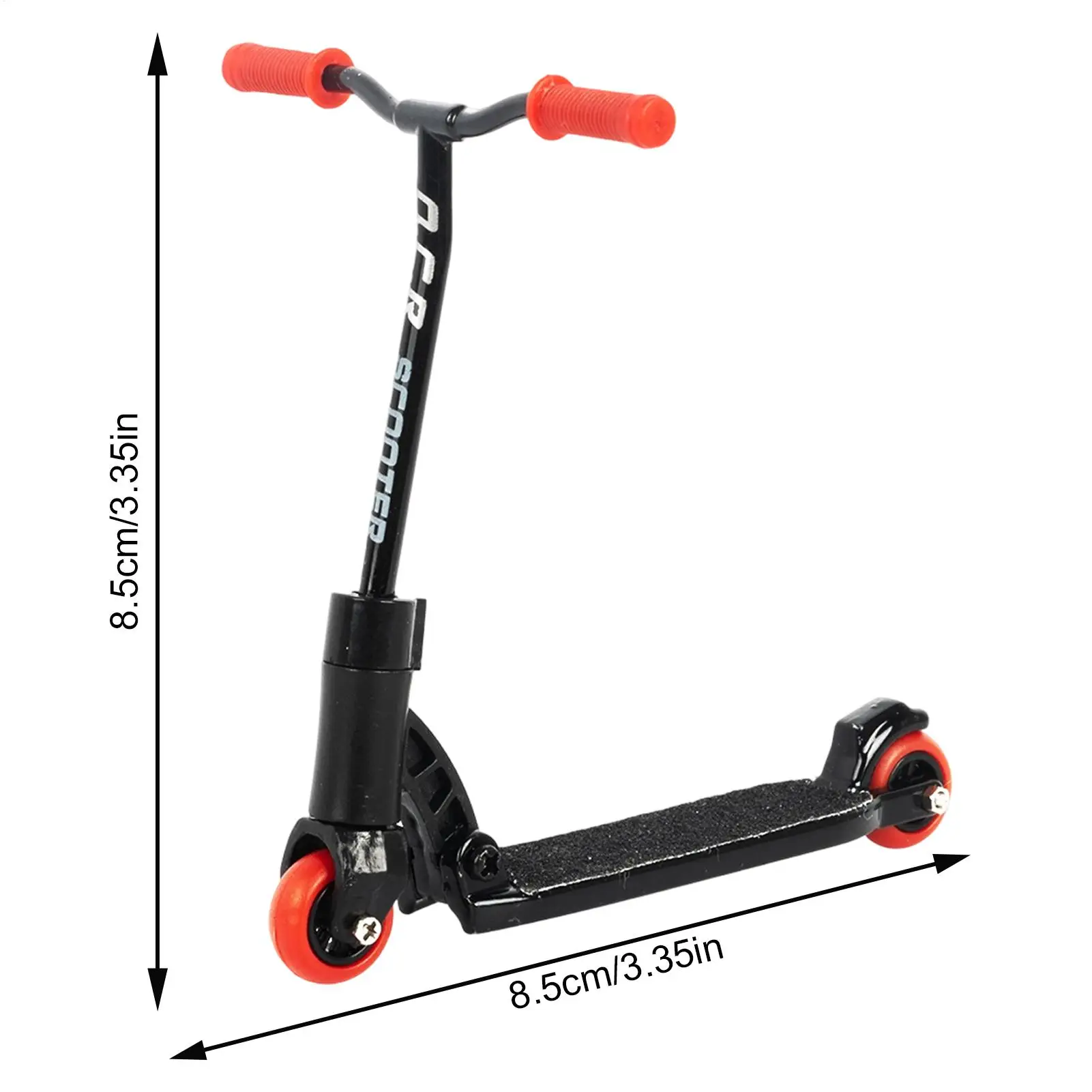 Finger Scooter Foldable Desktop Decoration Cute Finger Scooter Toy For Kids Teens Adults Collectors Home Office Bedroom Study