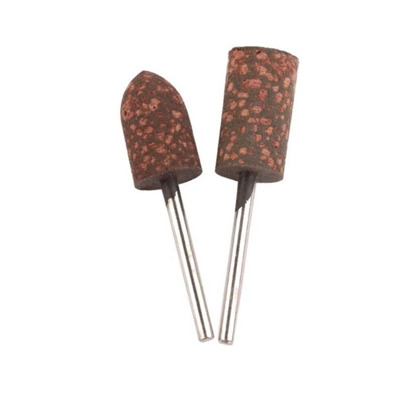 100Pcs Rubber Grinding Heads Pointed Grinding Head Buffing Sponge