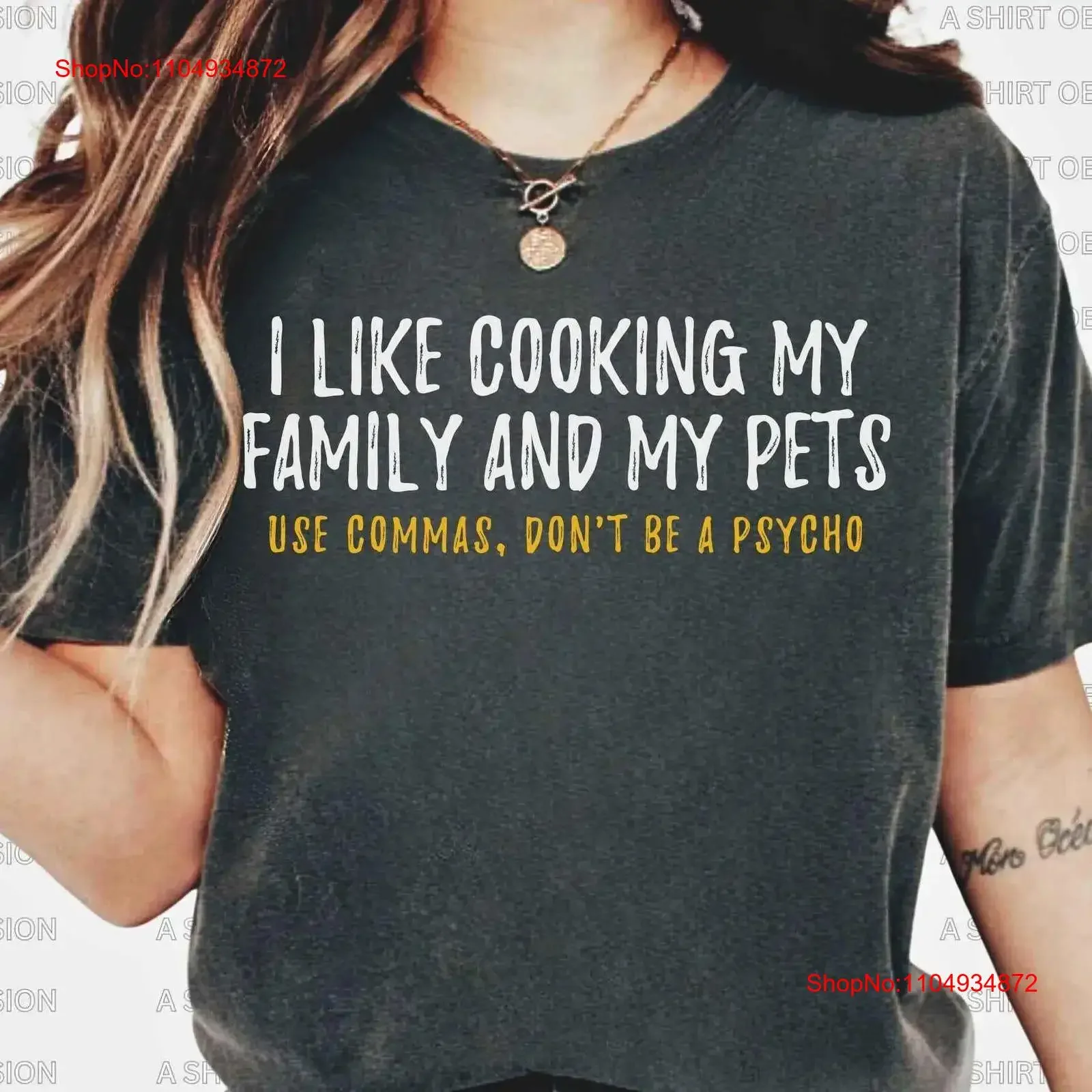 

English Teacher T Shirt Oxford Comma Funny Grammar Punctuation vintage Washed Unisex Top For Everyday Wear Stretched Stylish