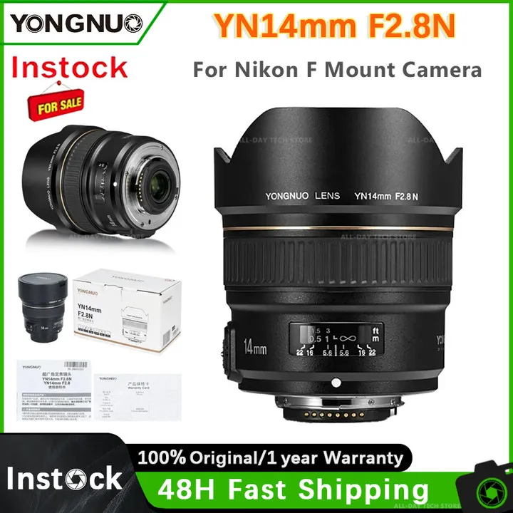 เลนส์ YONGNUO YN14mm F2.8N MF 114 สำหรับกล้อง Nikon DSLR คืออะไร และเหมาะกับการใช้งานแบบไหน?