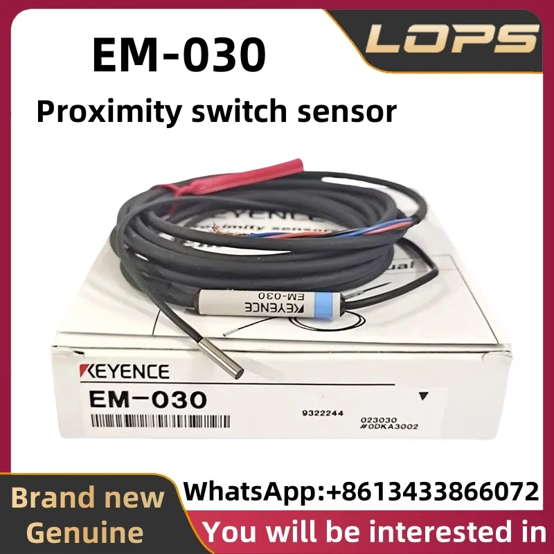 EM-030 KEYENCE Cylindrical ultra-miniature proximity sensor,  welcome to consult.