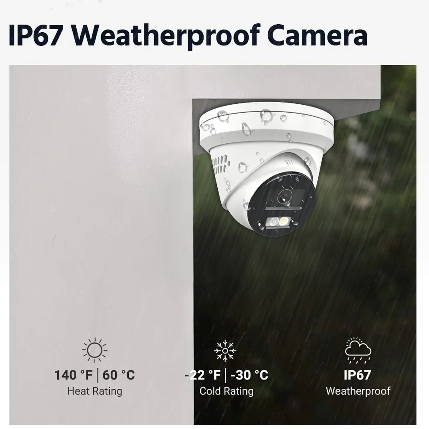 Anpviz 4CH 5MP sistema de seguridad 4 Uds 5MP torreta cámara IP doble luz 12MP NVR WDR detección de movimiento 2 vías Audio disuasión activa