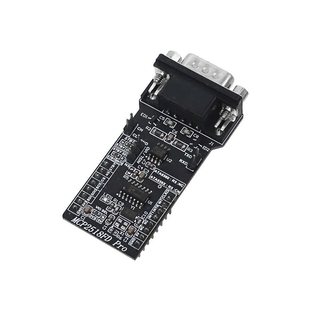 Imagem -06 - Spi para Canfd Módulo Mcp2518fd Transceptor Ata6560 Módulo Cam Bus Super Mcp2515