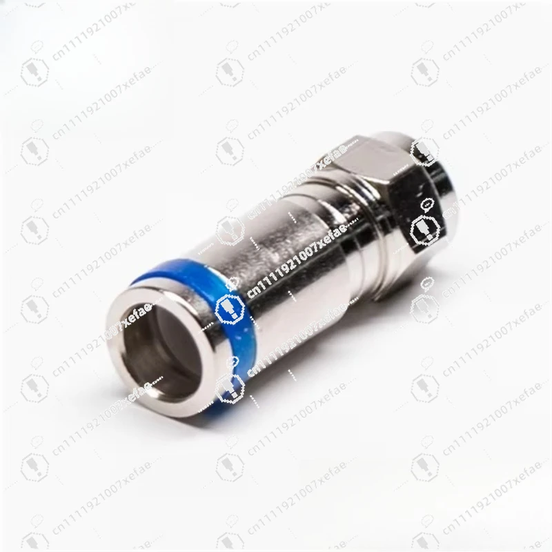 Compressed Brass UK System 75-5f Male RF Metal Connector Plug Crimp RG59/6 Cable 50
