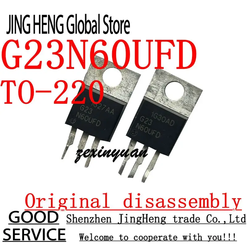 10PCS G23N60UFD TO-220 Original disassembly