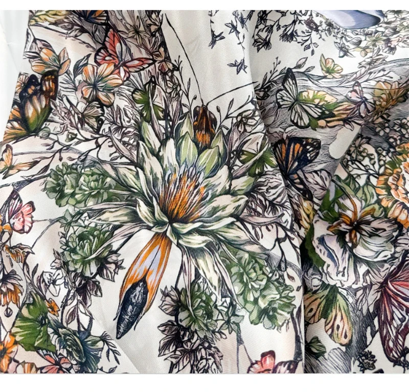 Twill Silk Scarf 90CM Luxury Designers Square Bandanas Natural Mulberry Scarves Hair Neck Shawls Neck Head Accessories
