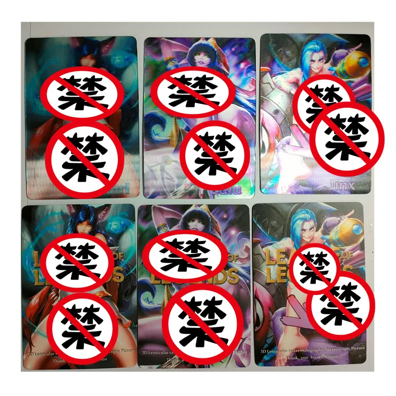 

3pcs/set DIY Anime Goddess Hidden Cards Jinx Character Series ACG Sexy Kawaii Toy Gift Game Comic Collection Cards