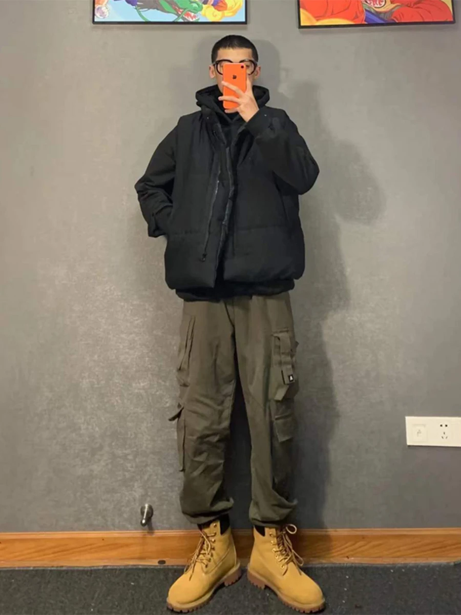 

American Military een Work Pants Men's Autumn Winter Faion Brand Cool Casual Men's Pants Matched with Boots