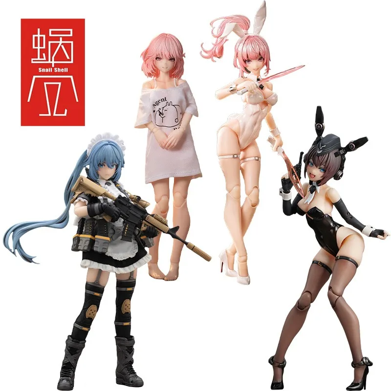 

SnailShell RA-01-01L-02-03 Aileen/Aileen Loungewear/Tokiwa Kazune/Anneliese Action Figures Plastic Model Toy for Boys Collection