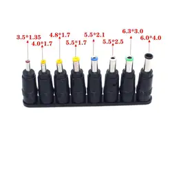 8pcs/Set 5.5x2.1mm Universal Male Jack connector For DC Plugs AC Power Adapter Computer Cables Connectors Notebook Laptop