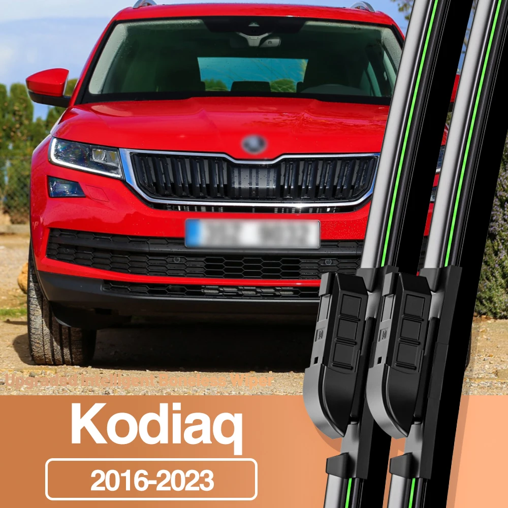 2 stücke Für Skoda Kodiaq 2016-2023 Frontscheibe Wischer Klingen Windschutzscheibe Fenster Zubehör 2017 2018 2019 2020 2021 2022