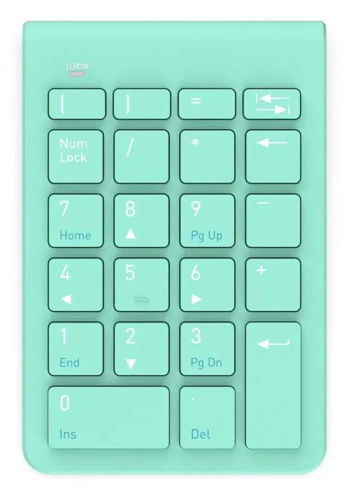 

2.4G Wireless Wired Numeric Keypad with Brackets To Calculate 22 Keys, Financial Accounting, Business Travel To Carry Universal