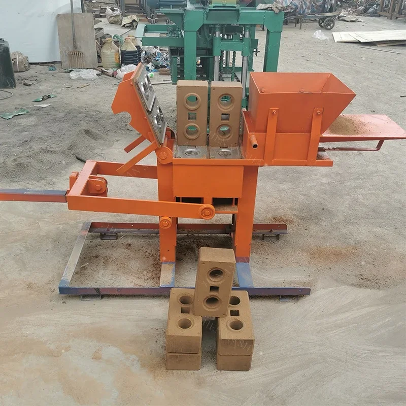 Ghana Interlocking Manual Hollow Brick Making Machine Price Interlocking Brick Machine Price