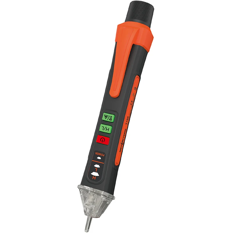 T02A NCV Voltage Tester 12-1000V AC Voltage Detector Pen Circuit Tester Electric Indicator Wall Tool With Flashlight Beeper