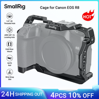 SmallRig R8 Camera Cage for Canon EOS R8 with Arca Swiss Quick-Release Plate for DJI Gimbal Tripod w 1/4\