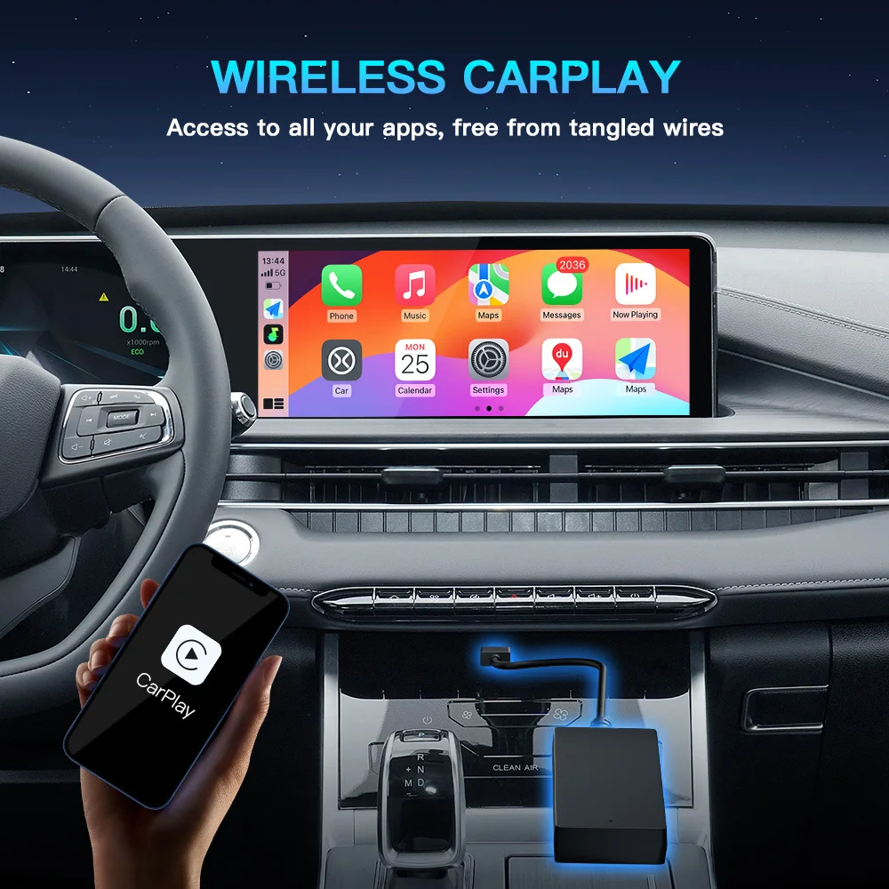 CARABC Carbitlink Smartlink اتصال سهل مع CarPlay اللاسلكي Android Auto لجيلي Jetour Baic X55 BJ40 BJ40 BAIC 3 BAIC 5