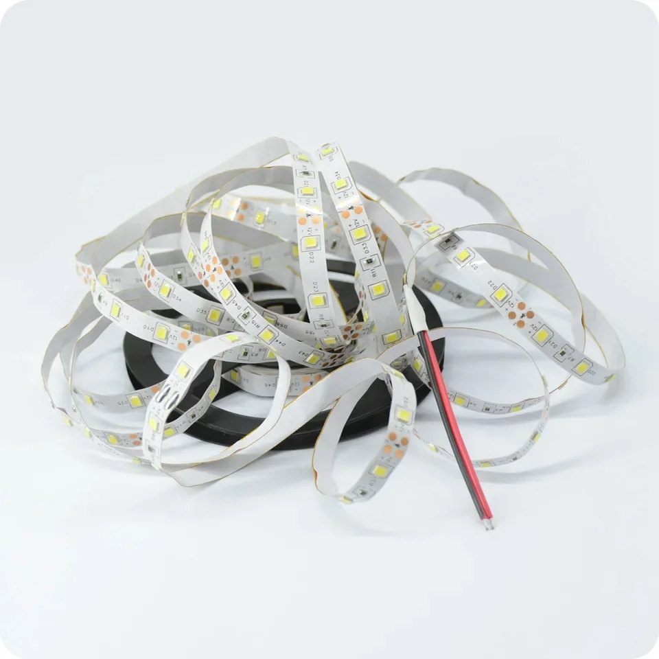 

LED Strip Light 2835 Cold White Light LED Strip 5M Backlight 12V LED Tape for Hallway,Living Room,Bedroom,Kitchen, Cabinet