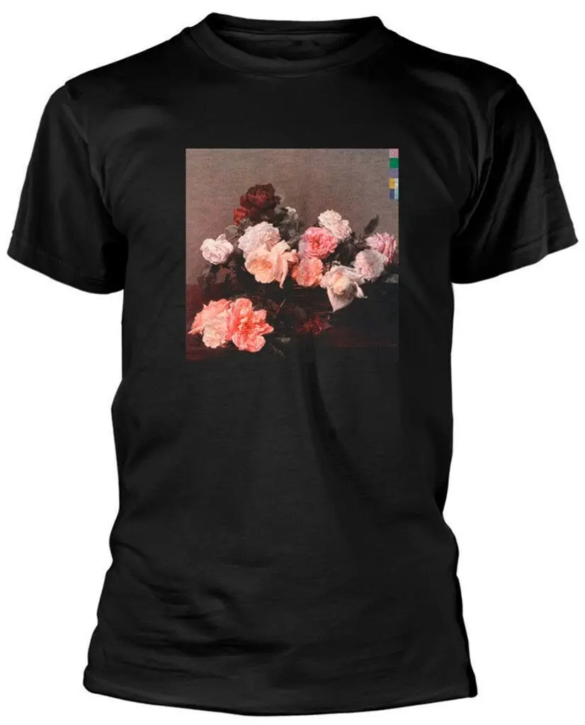 Official New Order T Shirt Power Corruption & Lies Black Classic Rock Metal Band