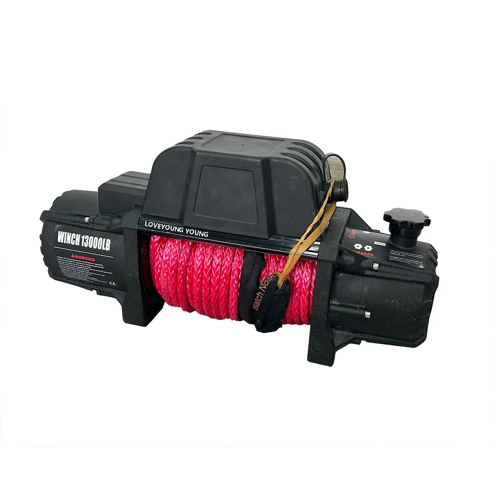 ونش كهربائي 12 فولت عالي التحمل 4 × 4 ونش كهربائي للطرق الوعرة للسيارة