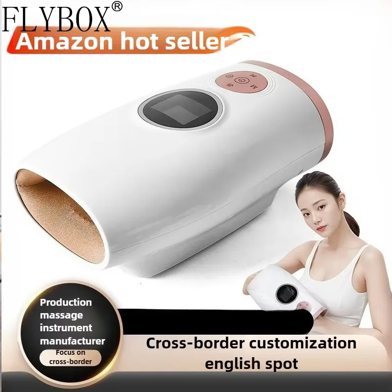 

2025 Airbag heating compress vibration palm finger joint physiotherapy intelligent air pressure kneading hand massager electric