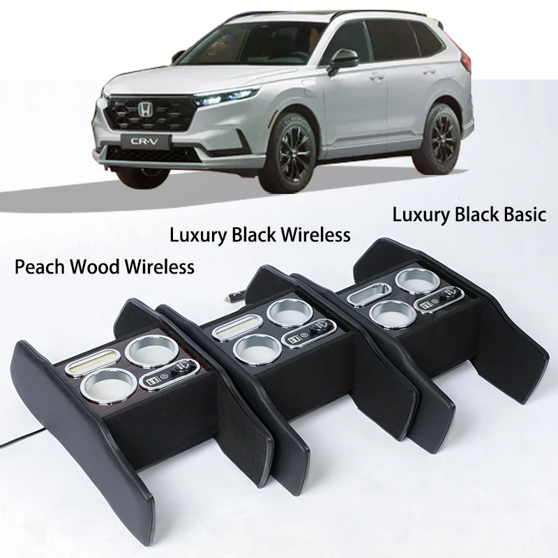 

Для Honda CRV автомобильный подлокотник консольный ящик беспроводная зарядка CRV подлокотник подстаканники специальный консольный ящик