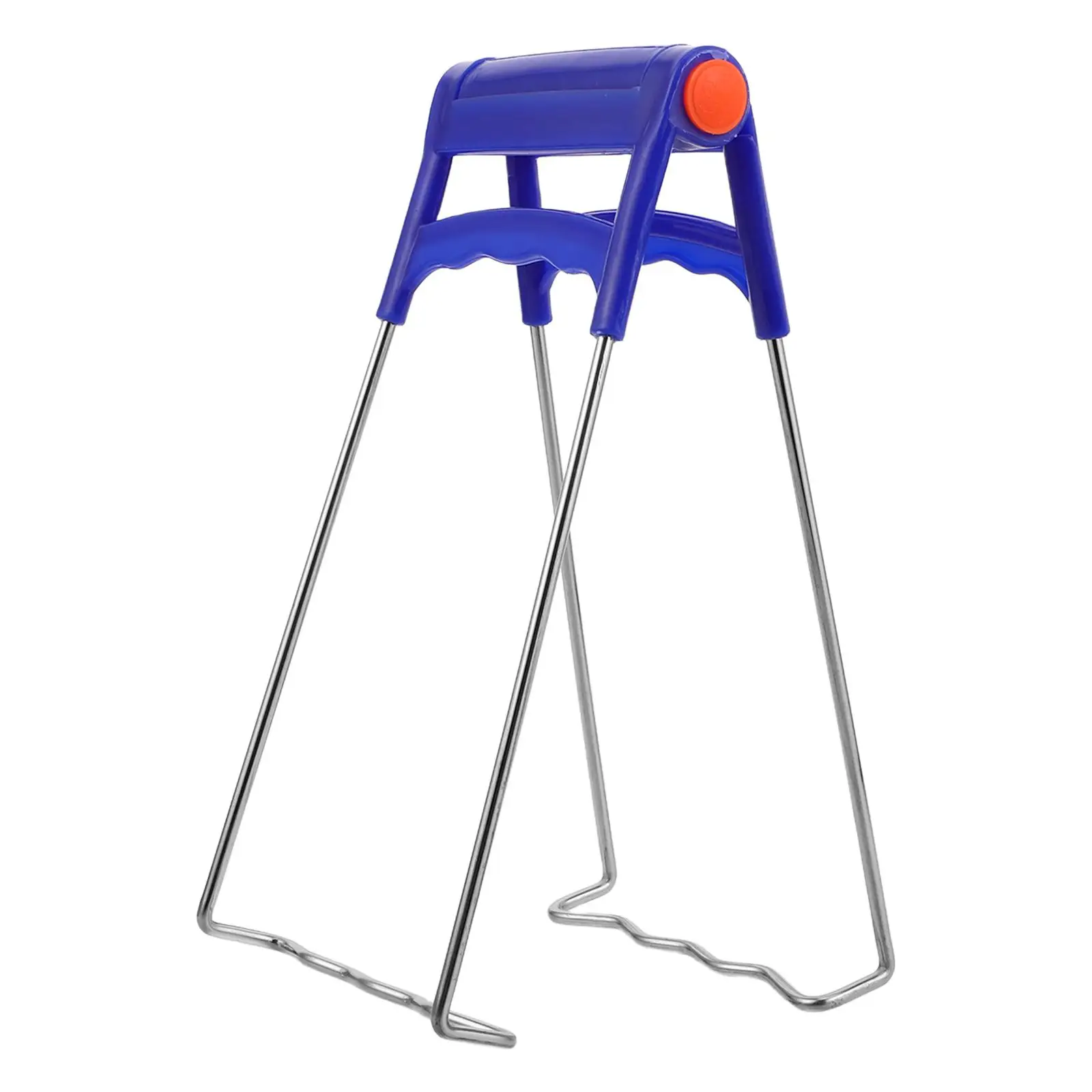 

Anti Scalding Clip Hot Plate Gripper Blue Abs Bowl Clamp Holder Kitchen Tool Nonslip Stainless Steel H held For Plates Bowls