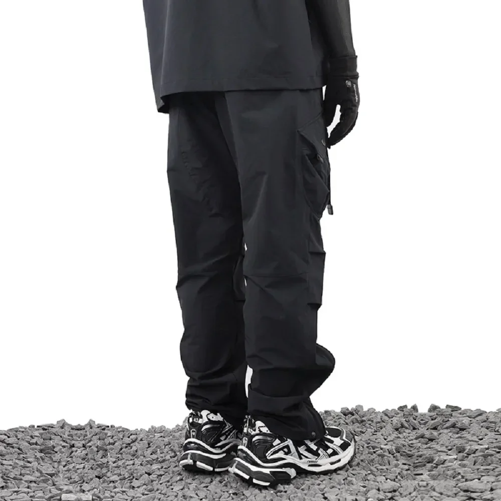 Whyworks 23ss Adjustable Cargo Pants DWR Material Techwear Warcore Darkwear Paratrooper Pant Workwear Streetwear