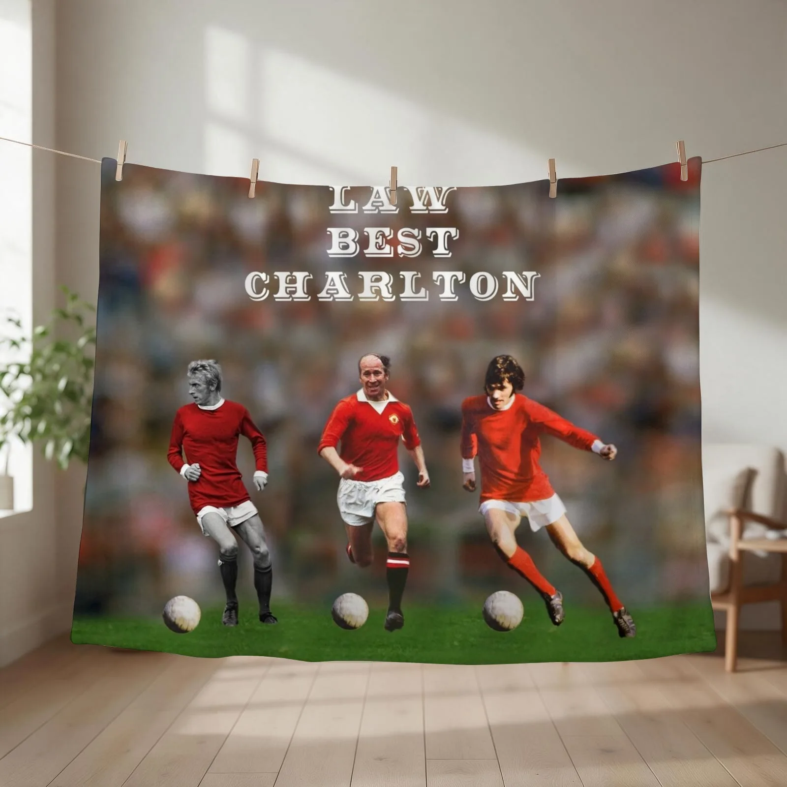 LAW BEST CHARLTON - Nuclear Strike Force Throw Blanket couch cozy soft plush fuzzy picnic outdoor blanket