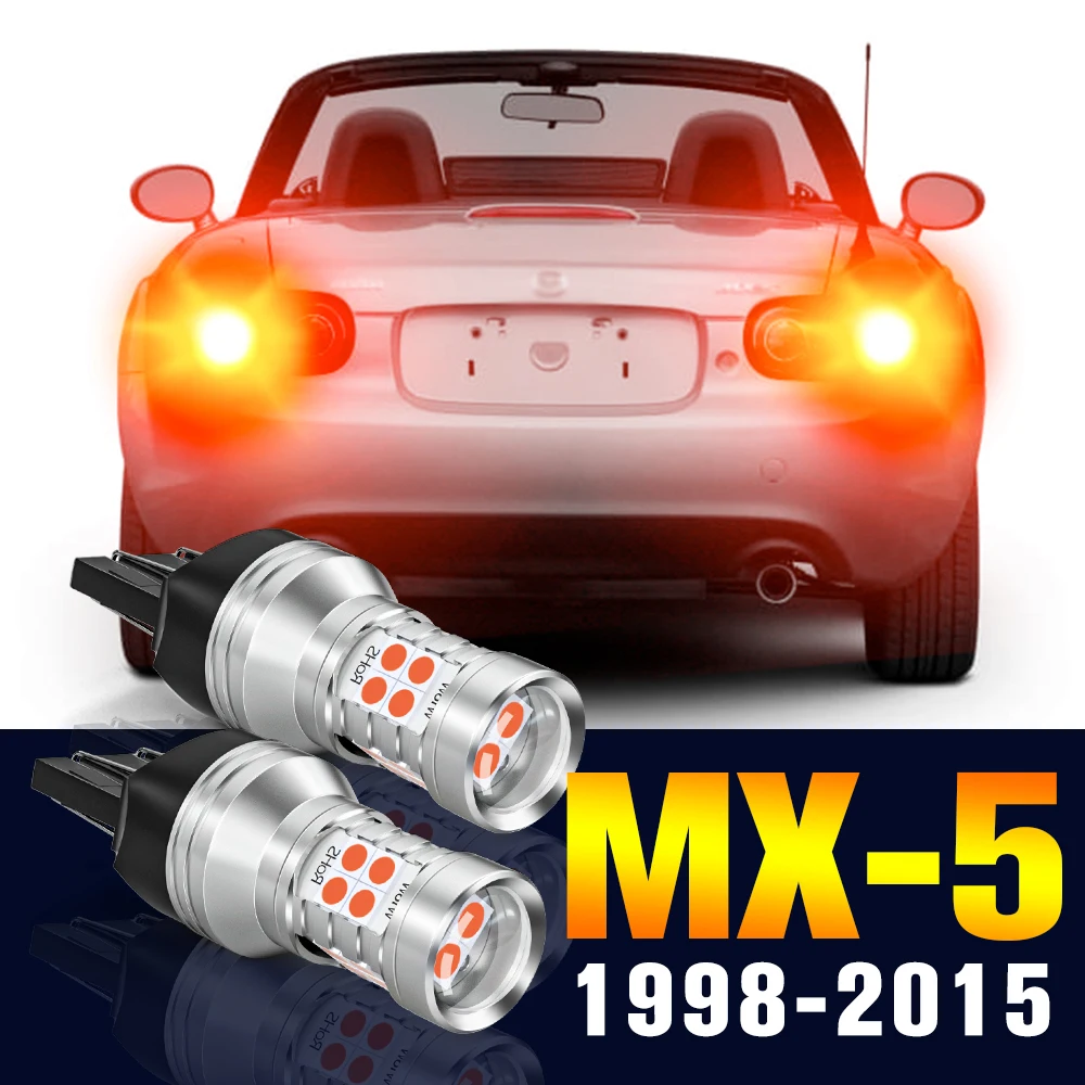 

2 шт. светодиодные лампы для стоп-сигнасветильник для Mazda MX-5 MX 5 MX5 NB NC 1998-2015 2005 2006 2007 2009 2010 2011 2012 2013 Аксессуары