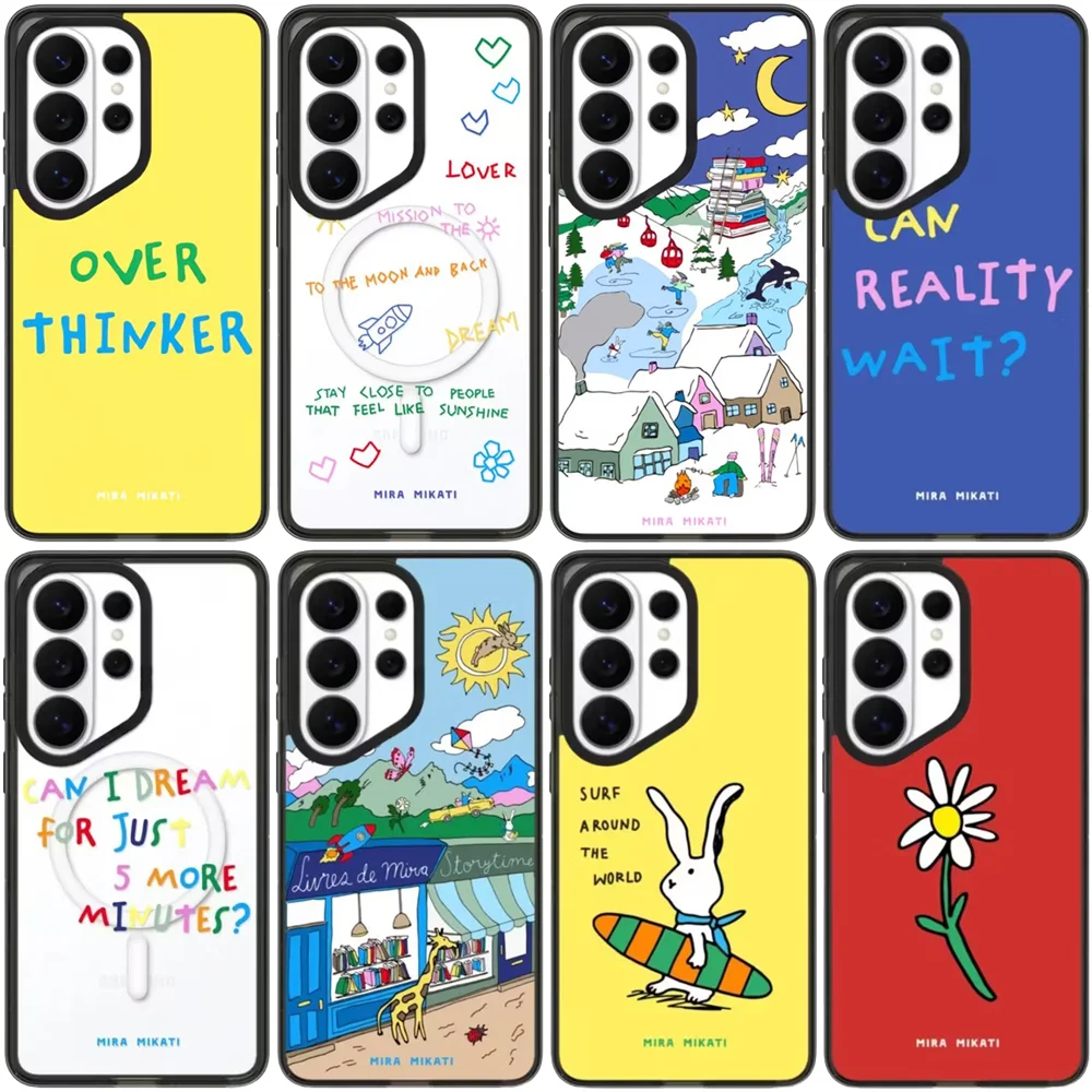 6083087 Acrylic Case for Samsung Galaxy S26 S25 S24 S23 Ultra S26U S24+ S25+ S26 Plus Protective Case
