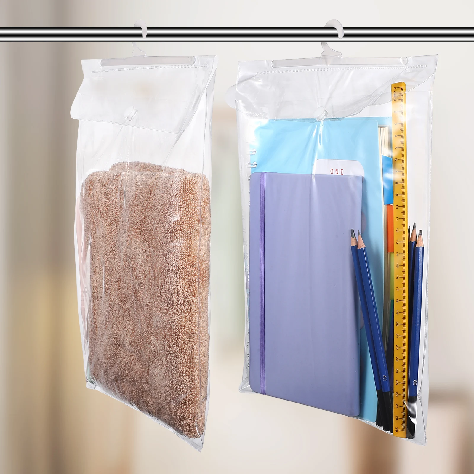 

30 Pcs Hanging Storage Bag Travel Hangers Heavy Duty Bags Creative Accessories Pvc Essentials