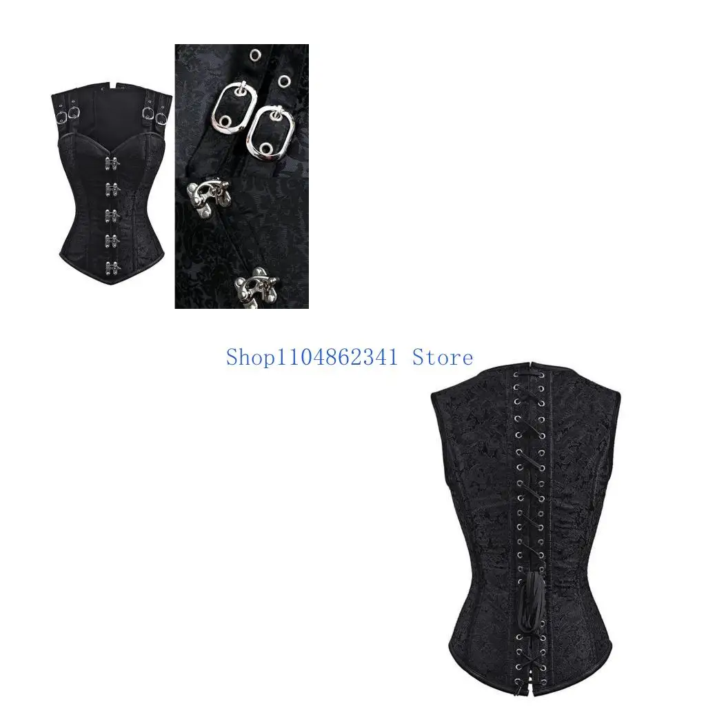 5ASD Stretching Slust Underbust Corset Styles Elegant Shelpewear Comfort Cincher per esprimere stili personalità