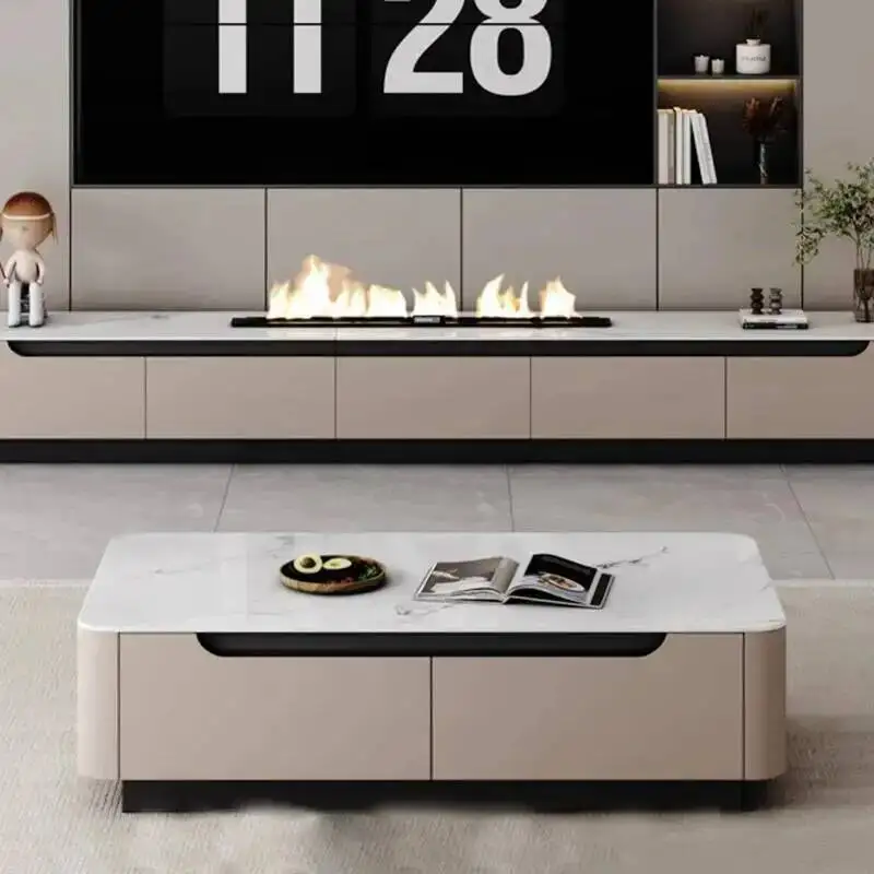 Minimalist Transform Coffee Table Modern Living Room Designer Simple Side Table Transform Unique Mesas Bajas Home Furniture
