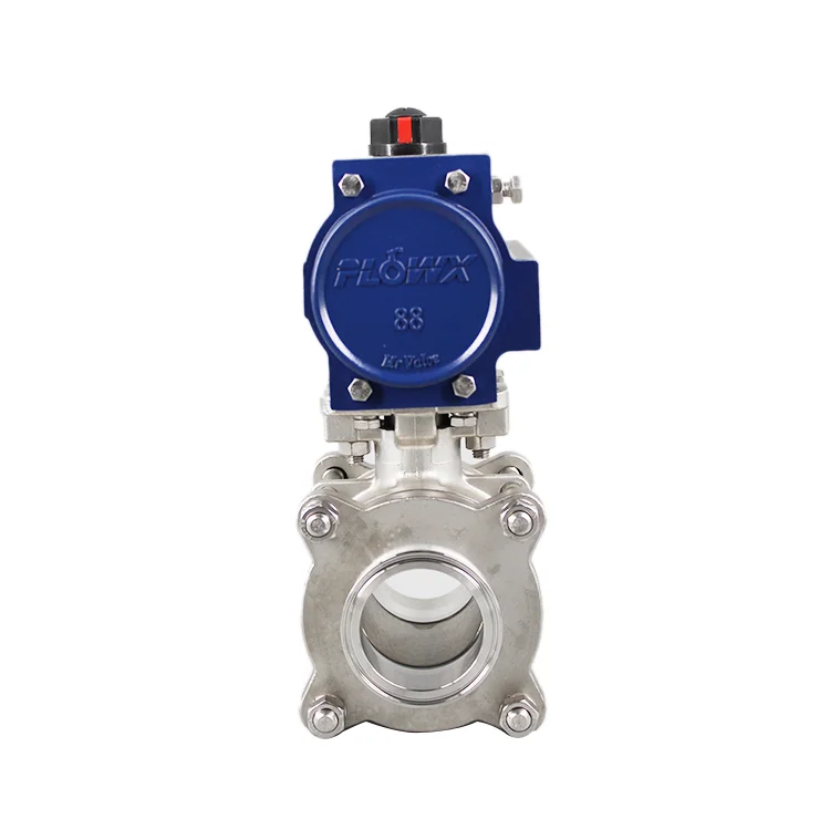 2 1/2'' Pneumatic Clamp Ball Valve