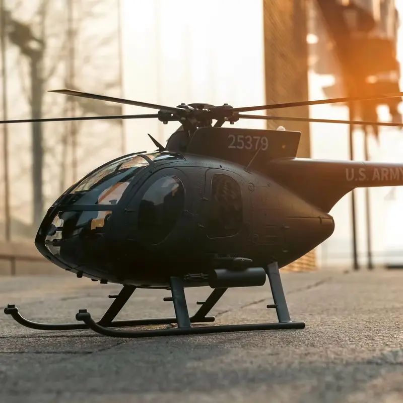 

YXZNRC GPS Remote Control Helicopter Six-Blade Single Propeller RC Airplane Toy with One-Touch Return Feature for Toy & Hobbies