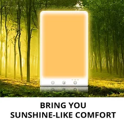 LED Therapy Lamp Sad Therapy Light Eye protection Health Light Therapy Energy Lamp Dimming Natural Sun Anti-fatigue Lamp