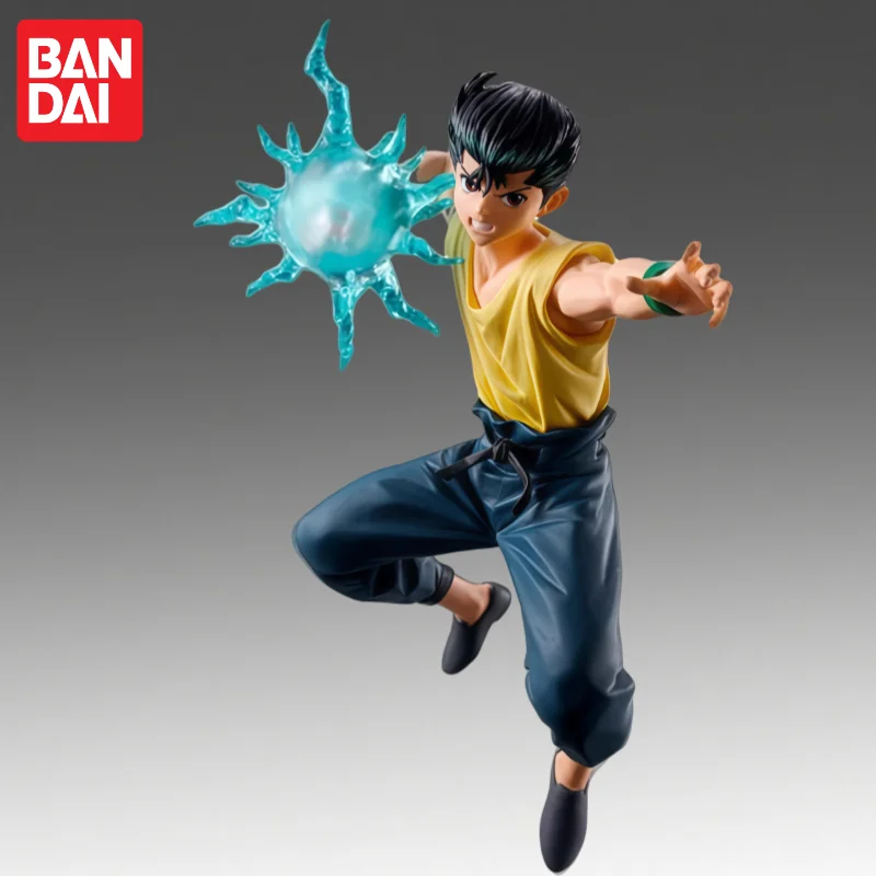 En Stock Bandai Original Banpresto Yuyu Hakusho Yuusuke Urameshi figura de acción modelo muñeca nuevos personajes de Anime en caja