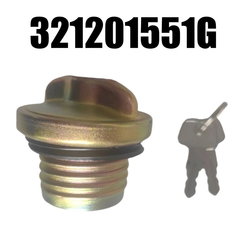 

Car Fuel Tank Cap Cover With 2 Key Fuel Cap With Lock 321201551G For BMW E21 For 911 930 411 412 For Beetle FOR Dasher 1971-1981