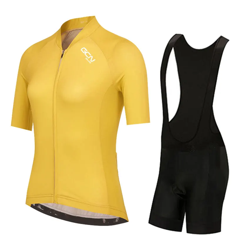 AliExpress RAUDAX GCN Women's Cycling Short Sleeves Jersey Set, Mountain Bike Racing Clothing, Cycling Shorts, Summer, 2024