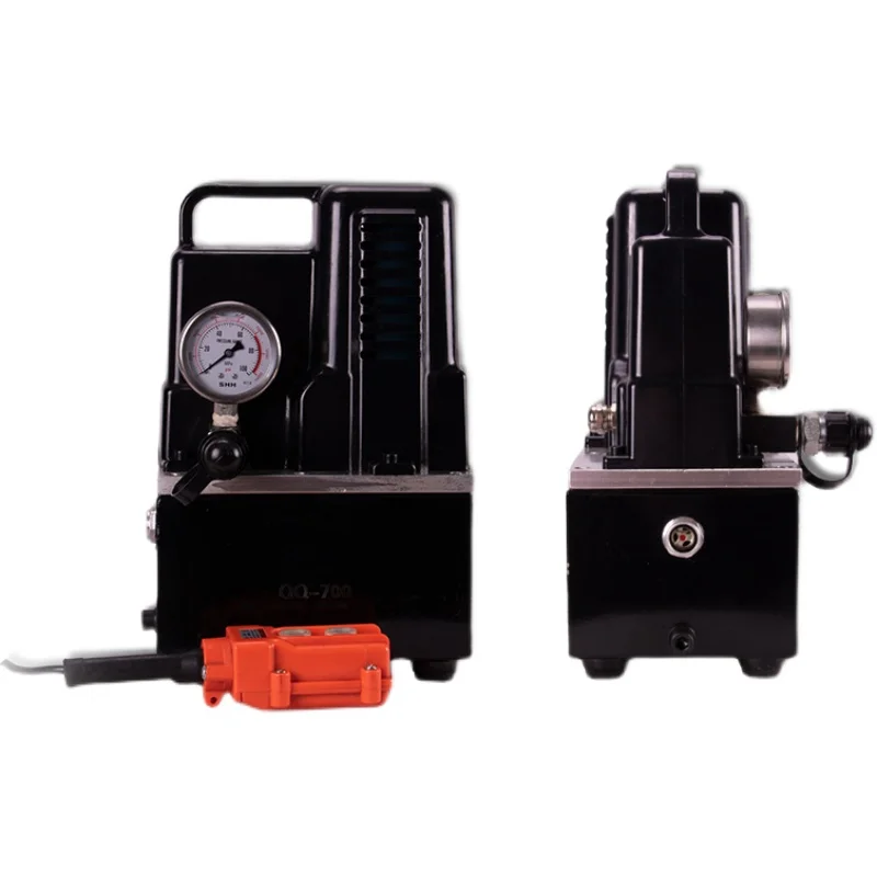 مضخة هيدروليكية محمولة QQ-700، كماشة هيدروليكية سريعة التوصيل، مضخة زيت، محطة مضخة شريط نحاسي #5