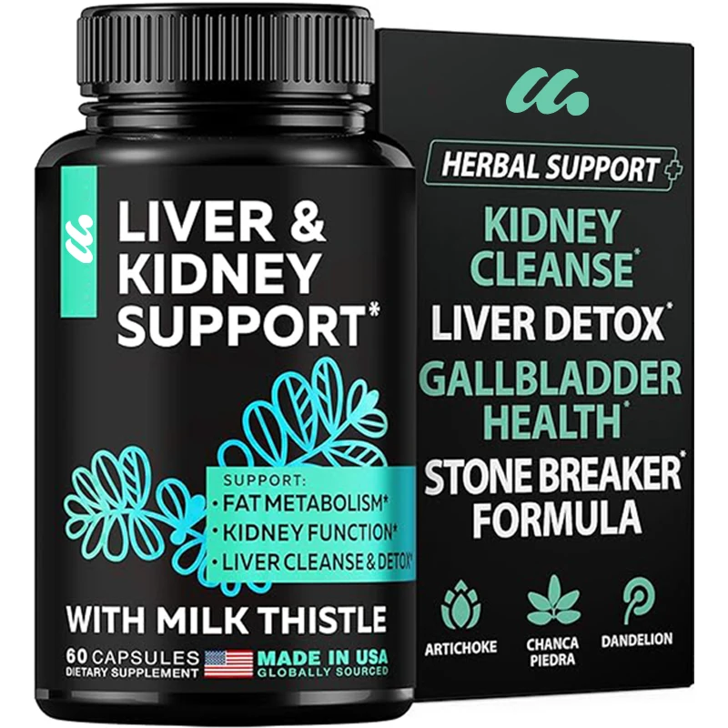 Liver cleansing, detoxification, and repair - Milk thistle, dandelion root, choline, beetroot, Korean thistle extract, turmeric