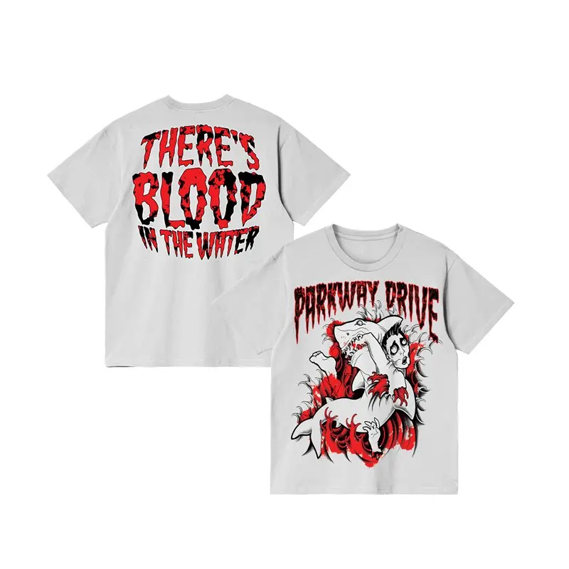 2026 Australian Metal Hardcore Band Parkway Drive's Printed Round-neck Short-sleeved T-shirt
