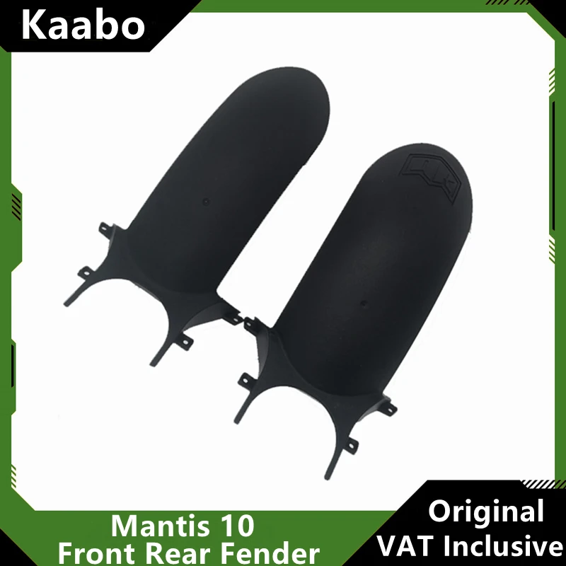 Original Front Rear Fender for Kaabo Mantis 10 Electric Scooter Standard 2.5 And 3.0 Widen Mudguard Kickscooter Accessories