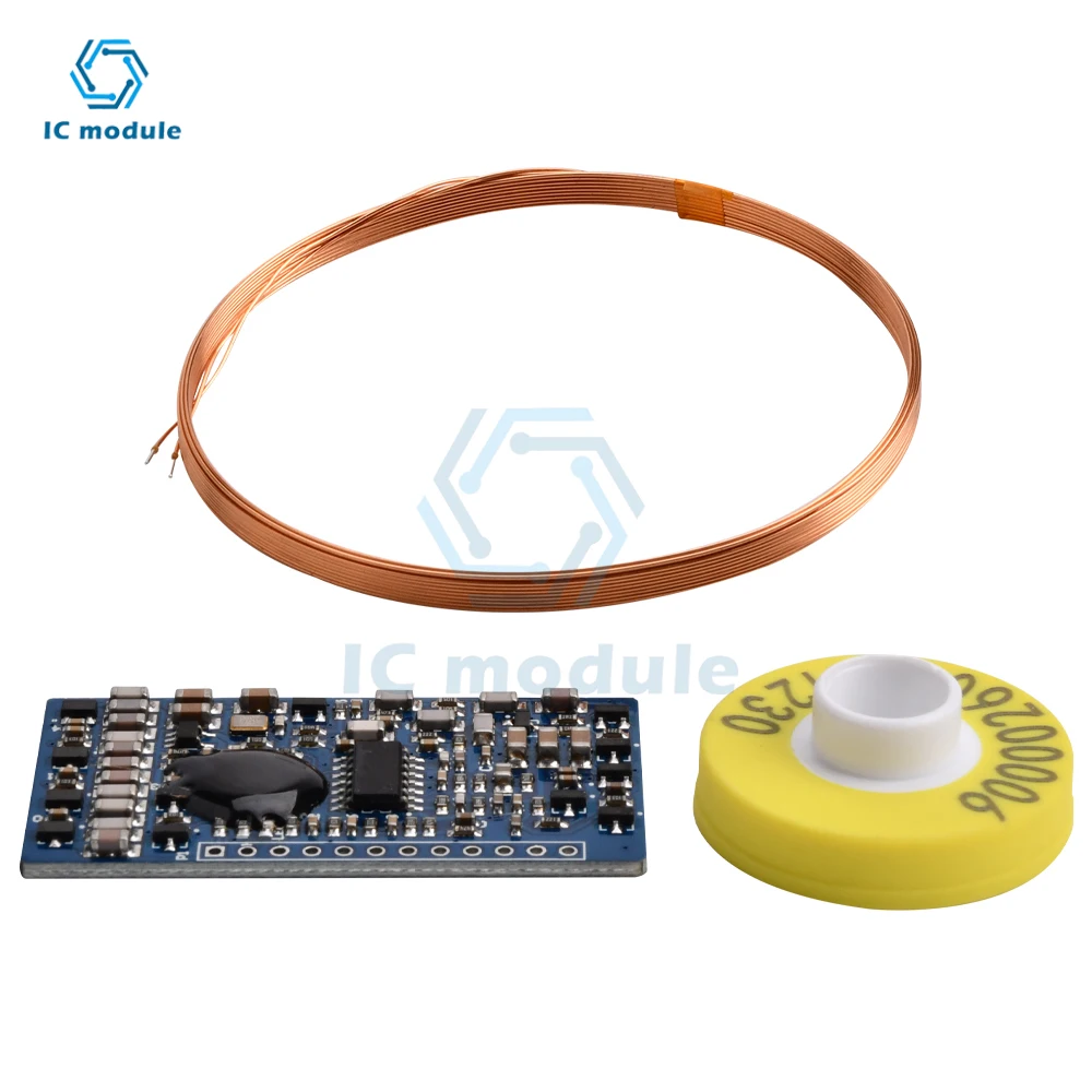 134.2KHZ Long distance RFID AGV Animal Tag Reader Module TTL Interface ISO11784/85 FDX-B