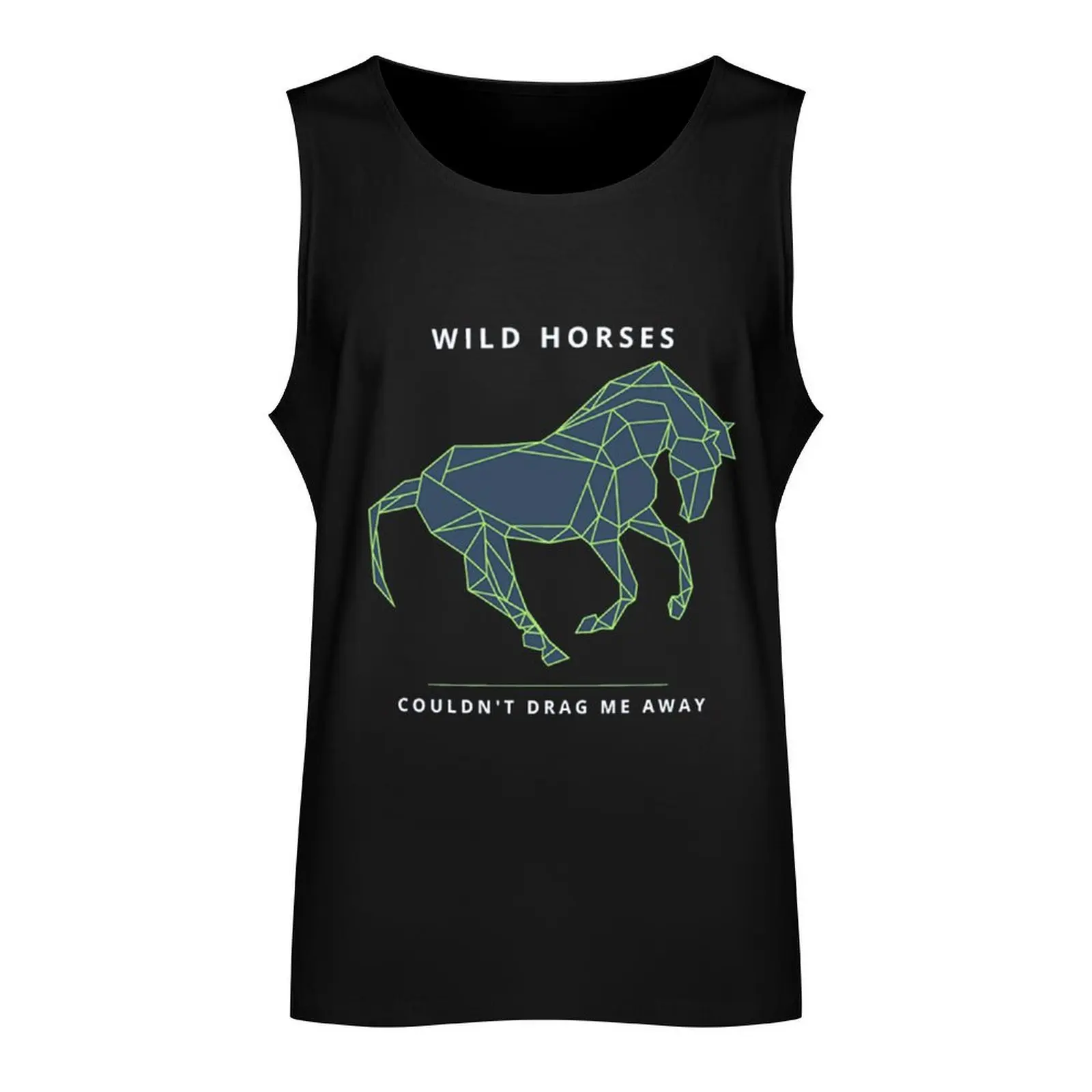 Wild Horses - The Stones Tank Top gym shirt man bodybuilding men clothes Men's t-shirts