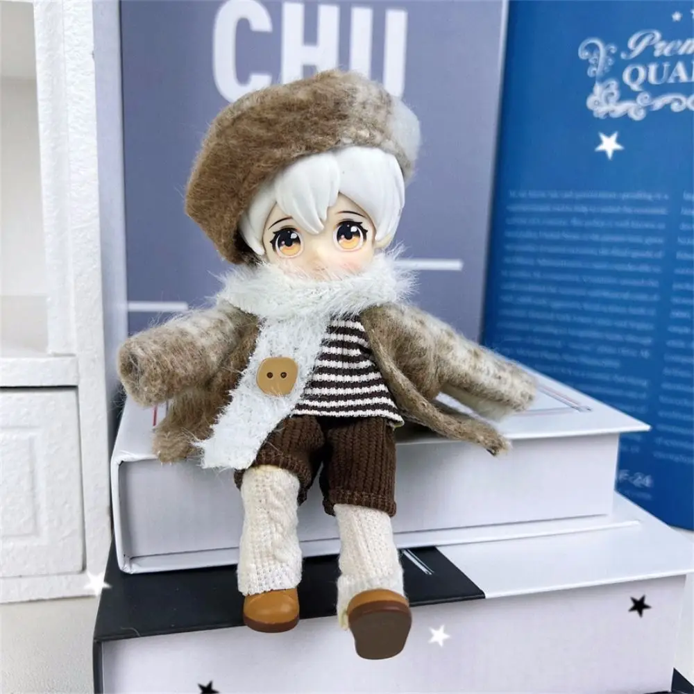 6 قطع من ملابس BJD اليدوية اللطيفة DIY ملابس قطنية رائعة YMY-gsc A Si ملابس الجسم #1