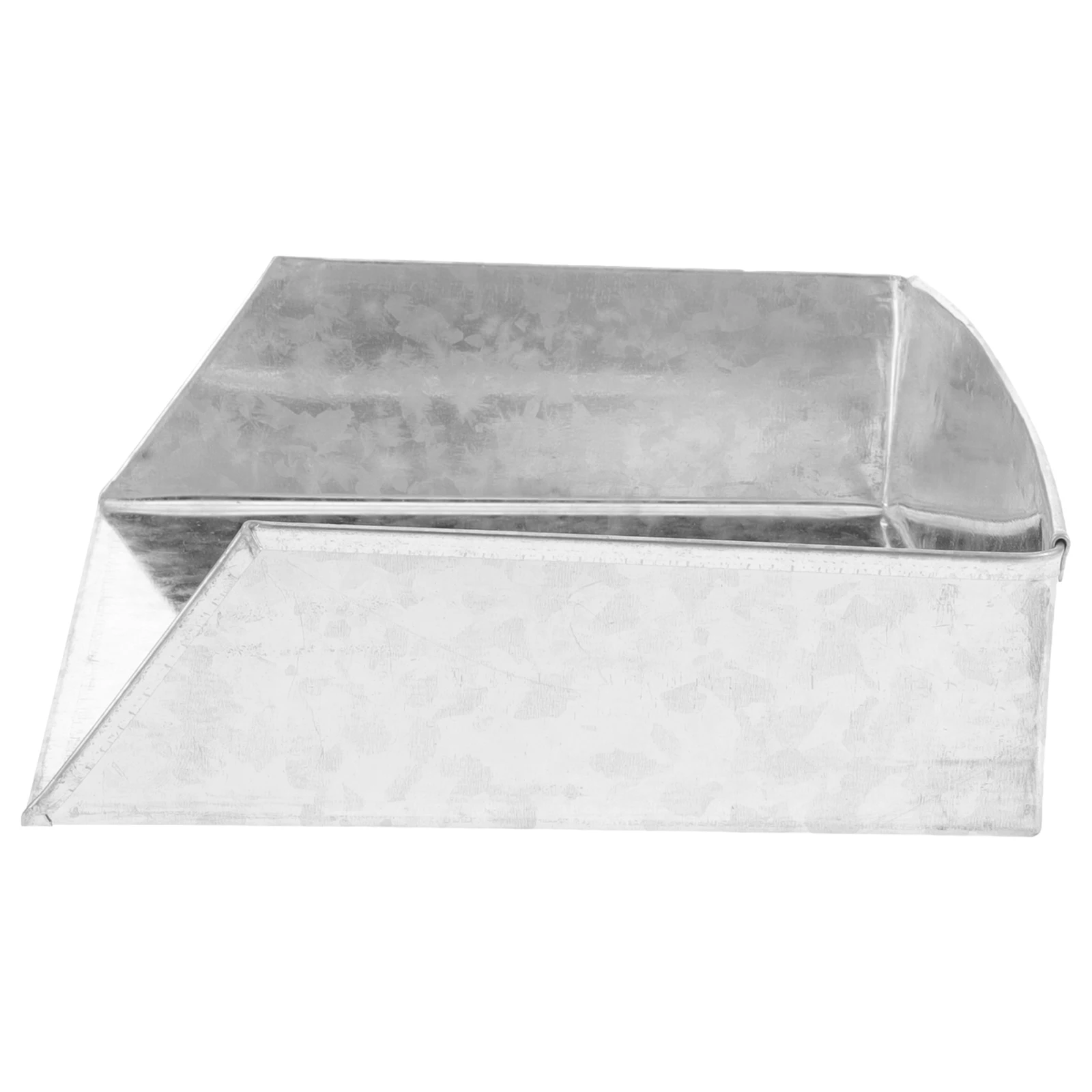 

Iron Gutter Downspout Splash Block Rainwater Diverter Durable Metal Drainage System Outdoor Strong Concrete Splash Guard
