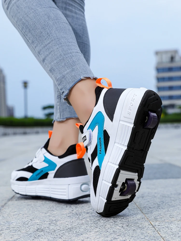 

Heelys Range для всех возрастов: выдвижная обувь на 4 колесах для мальчиков, трансформируемая для студентов, обувь для девочек.